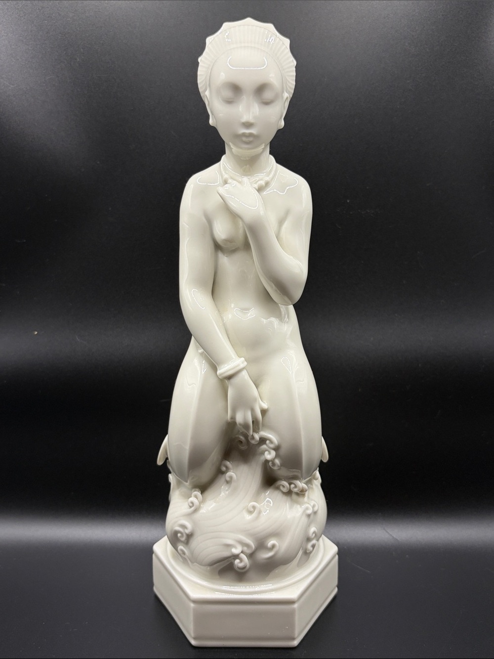 Royal Copenhagen Arno Malinowski Mermaid Porcelain Figural Number 12459 Figure